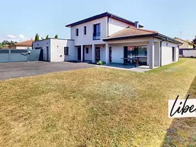 Saint Romain de Jalionas 38460 Achat / Vente maison 5 pièces t5 jardin terrasse