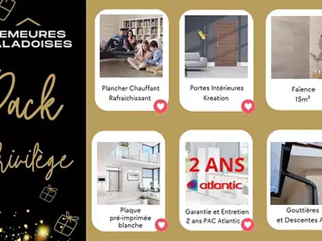 Saint Romain de Jalionas 38460 Programme neuf maison neuf à vendre 5 pièces