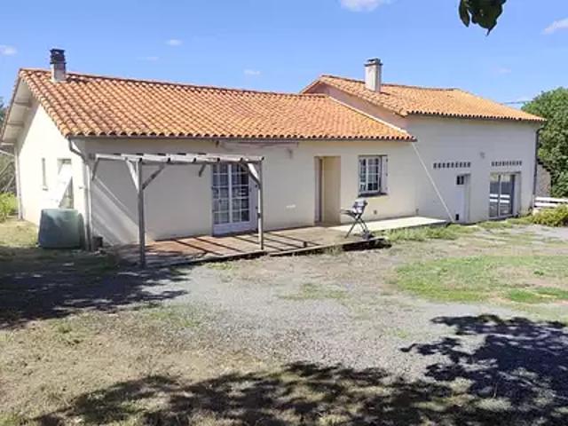 Saint Romans lès Melle 79500 Achat / Vente maison 6 pièces t6 terrasse parking