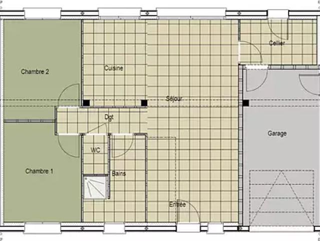Saint Saturnin 72650 Programme neuf maison neuf à vendre 3 pièces