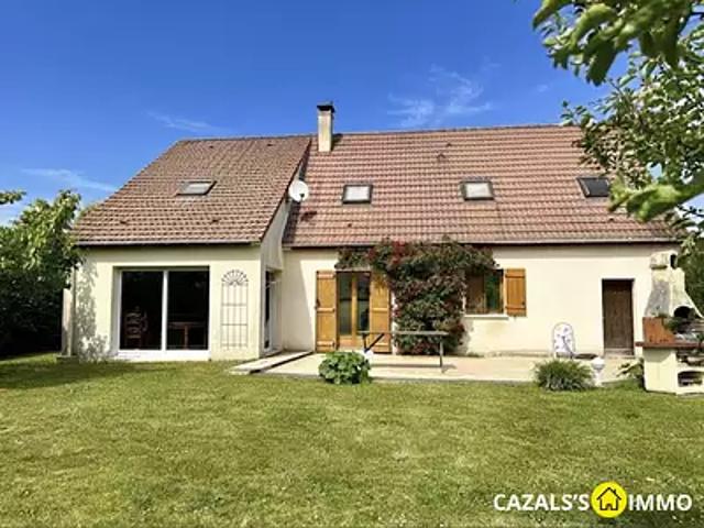 Saint Sauveur sur Ecole 77930 Achat / Vente maison 8 pièces t8 terrasse