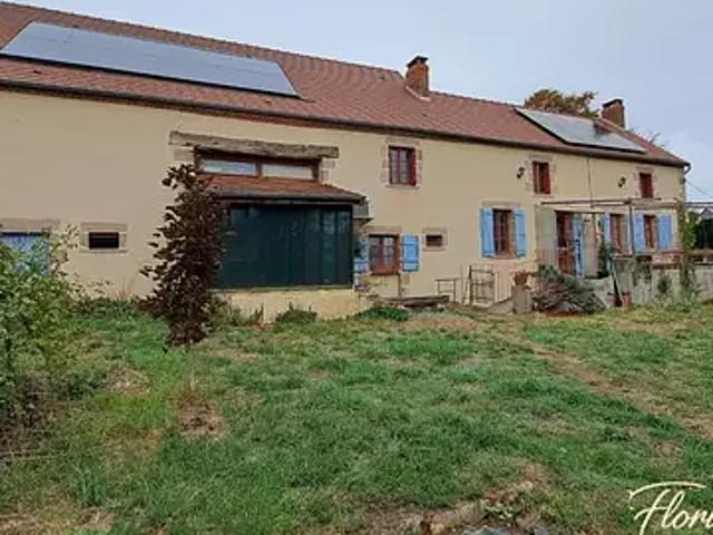 Saint Sauvier 03370 Achat / Vente maison 6 pièces t6 jardin terrasse