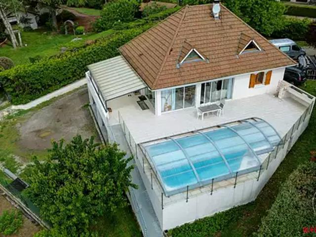 Saint Savin 38300 Achat / Vente maison 5 pièces t5 au dernier étage piscine