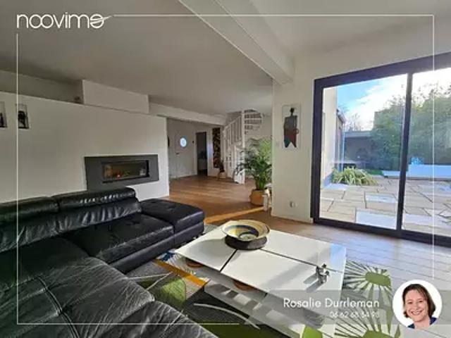 Saint Sébastien sur Loire 44230 Achat / Vente maison 6 pièces t6 piscine jardin
