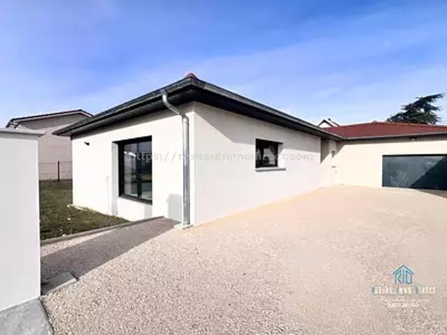 Saint Siméon de Bressieux 38870 Achat / Vente maison 5 pièces t5 terrasse