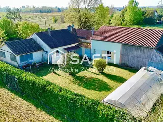 Saint Sixte 47220 Achat / Vente maison 7 pièces t7 parking