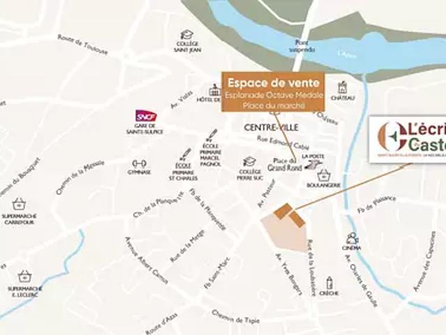 Saint Sulpice la Pointe 81370 Programme neuf appartement neuf à vendre t2 PTZ