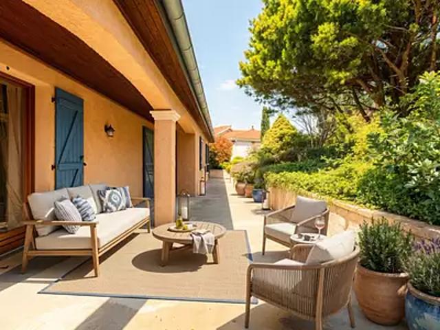 Saint Symphorien d'Ozon 69360 Achat / Vente maison 6 pièces t6 terrasse parking