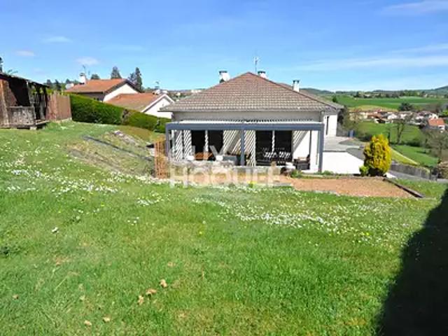 Saint Symphorien sur Coise 69590 Achat / Vente maison 6 pièces t6 au dernier étage terrasse