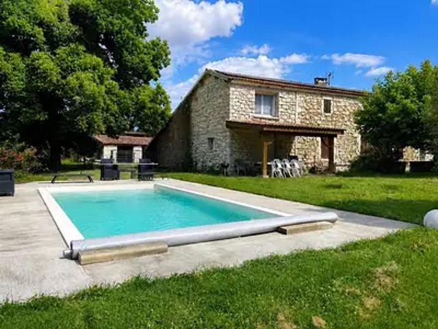 Sainte Colombe en Bruilhois 47310 Achat / Vente maison 6 pièces t6 piscine terrasse