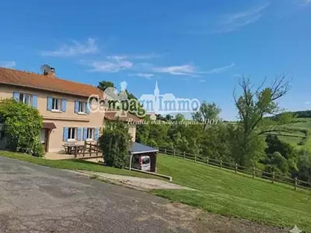 Sainte Colombe sur Gand 42540 Achat / Vente maison 5 pièces t5