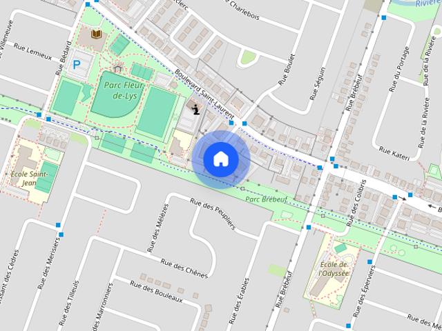 Sainte Catherine – Appartement 1 1/2 à louer – Libre maintenant – Rive Sud de Montréal
