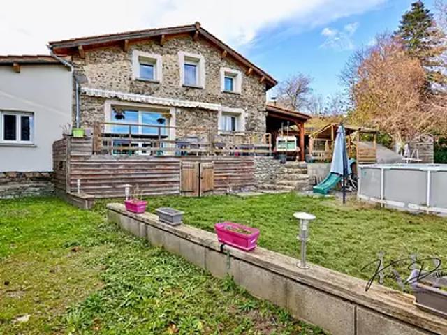 Sainte Catherine 69440 Achat / Vente maison 4 pièces t4 terrasse cave