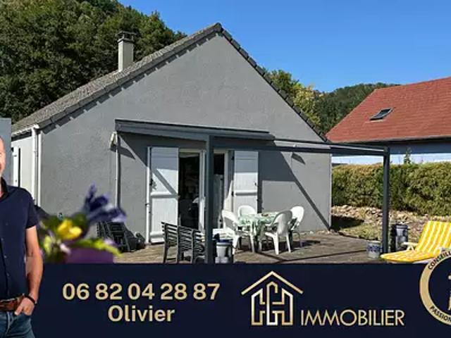 Sainte Croix aux Mines 68160 Achat / Vente maison 5 pièces t5 jardin terrasse