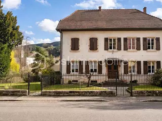 Sainte Croix aux Mines 68160 Achat / Vente maison 8 pièces t8 terrasse cave