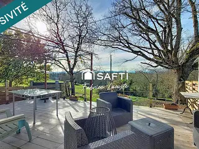 Sainte Croix Volvestre 09230 Achat / Vente maison 4 pièces t4 parking