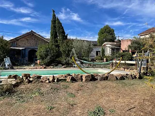 Sainte Gemme 81190 Achat / Vente maison 7 pièces t7 au dernier étage piscine