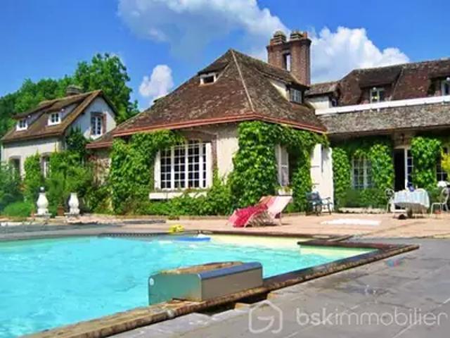 Sainte Gemme Moronval 28500 Achat / Vente maison 22 pièces t22 piscine terrasse
