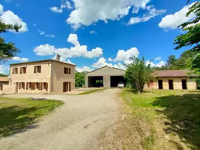 Sainte Eulalie 33560 Achat / Vente maison 7 pièces t7 jardin terrasse