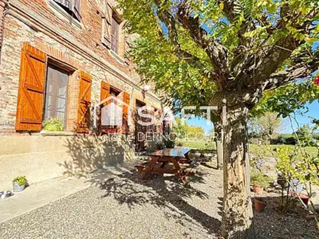 Sainte Foy de Peyrolières 31470 Achat / Vente maison 6 pièces t6 terrasse