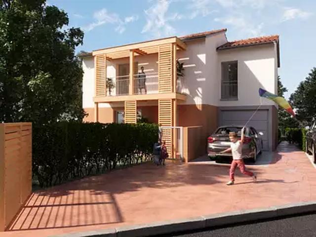 Sainte Foy lès Lyon 69110 Achat / Vente maison 5 pièces t5 terrasse parking
