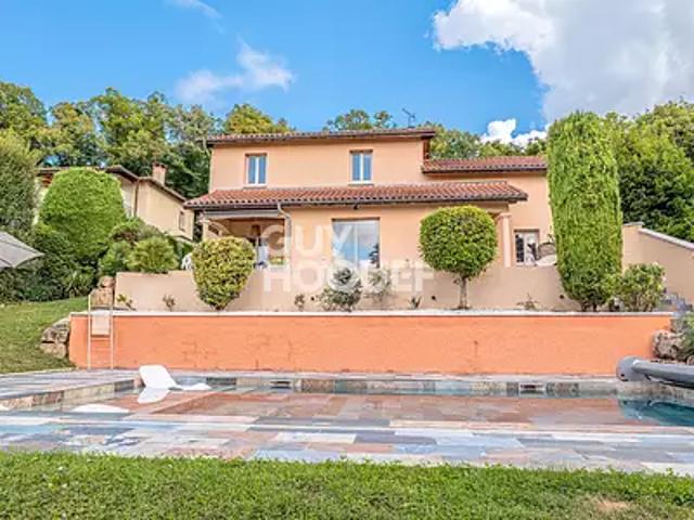 Sainte Foy lès Lyon 69110 Achat / Vente maison 7 pièces t7 au dernier étage piscine
