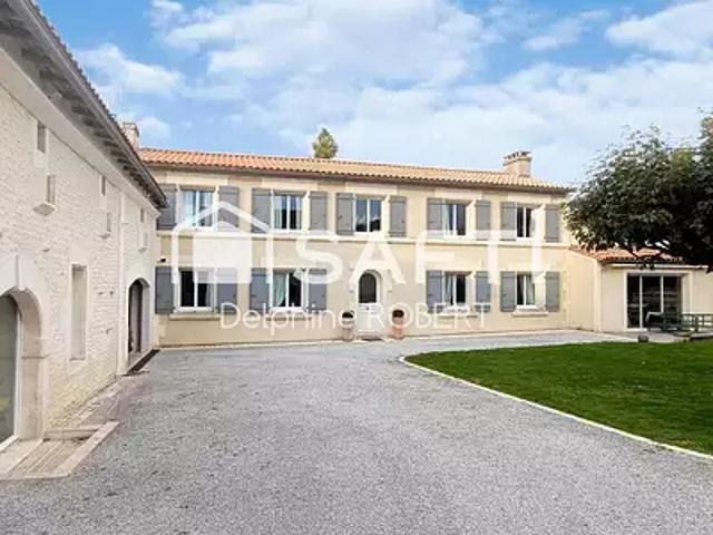 Sainte Lheurine 17520 Achat / Vente maison 8 pièces t8