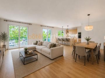 SAINTE LUCE SUR LOIRE CENTRE BOURG APPARTEMENT 3 PIECES 87M2 GARAGE TERRASSE
