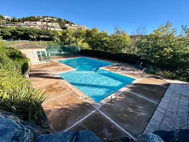 Sainte Maxime 83120 Location maison 3 pièces t3 piscine parking