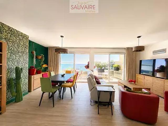 Sainte Marie la Mer 66470 Achat / Vente appartement 4 pièces t4 au dernier étage