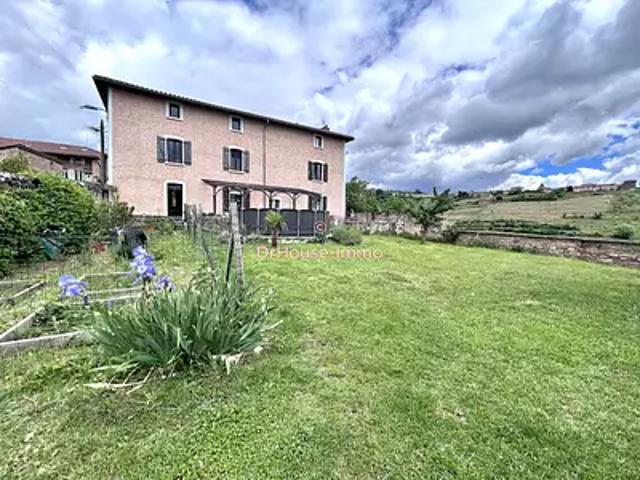 Sainte Paule 69620 Achat / Vente maison 7 pièces t7 terrasse parking