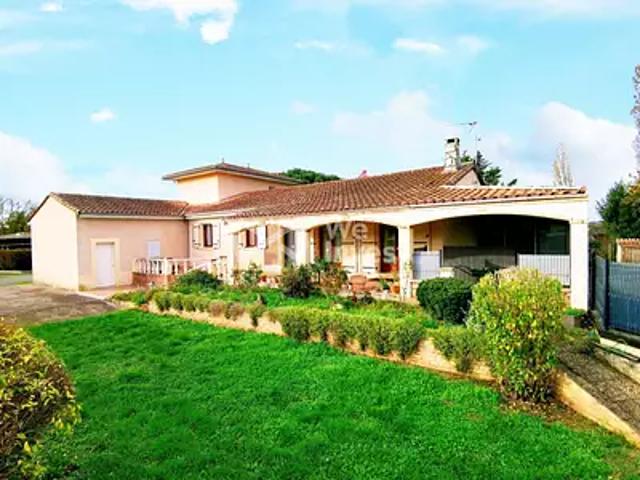 Sainte Terre 33350 Achat / Vente maison 6 pièces t6 piscine terrasse