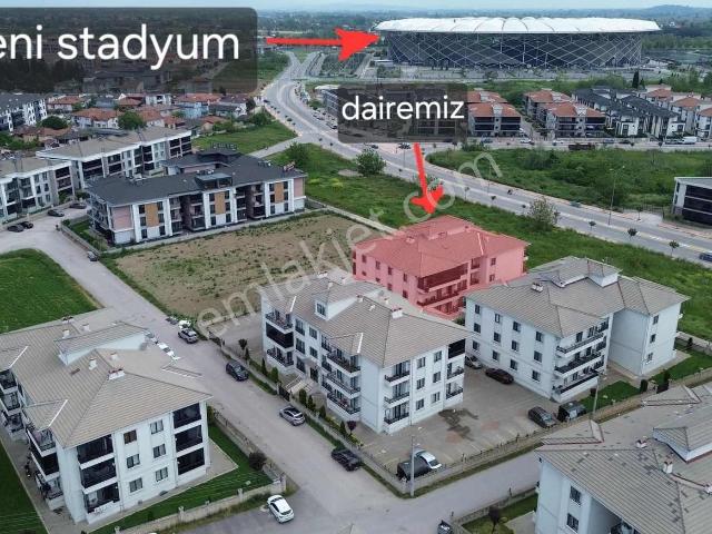Sakarya Şehir Stadyumu Karsında Harika Konumda Satılık 3+1 Daire