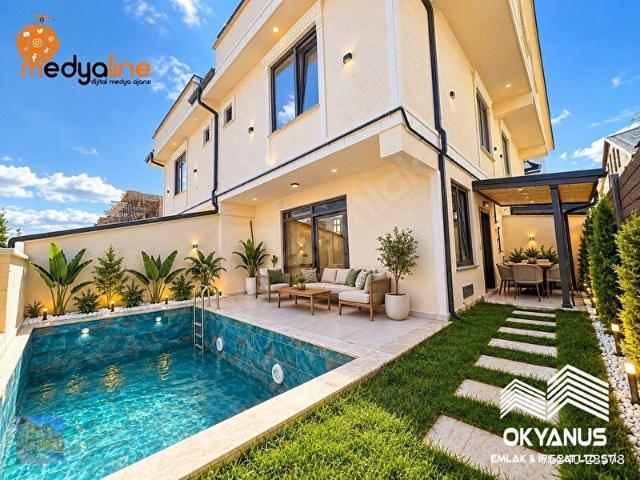 SAKARYA KOCAALİ SAHİL'DE SATILIK ÖN CEPHE 3+1 HAVUZLU TRİPLEKS