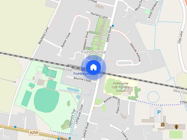 Salthill Road Fishbourne PO19