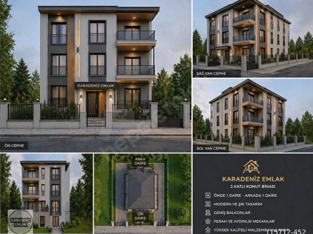 SALTUKOVA 3. NOKTA'DA PROJEDEN SATILIK 2+1 12 AY TESLİM KARADENİZ EMLAK