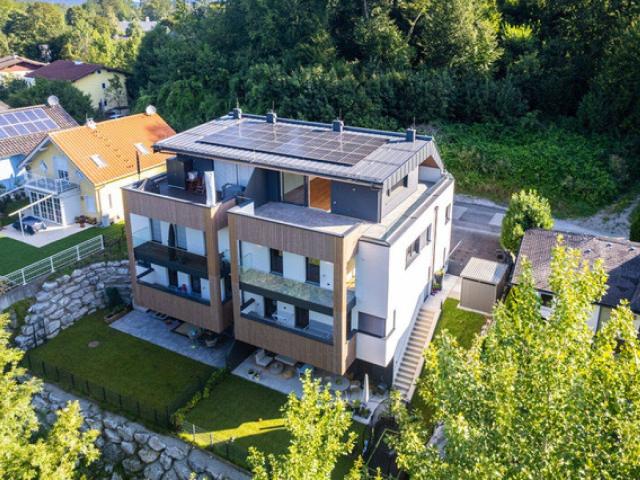 Salzburg Elsbethen Maisonette Wohnung mit Dachterrasse mit Bergblick