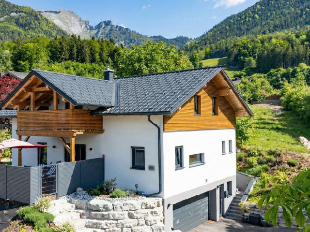Salzkammergut! Einfamilienhaus in Panorama Sonnenlage am glitzernden Wolfgangsee