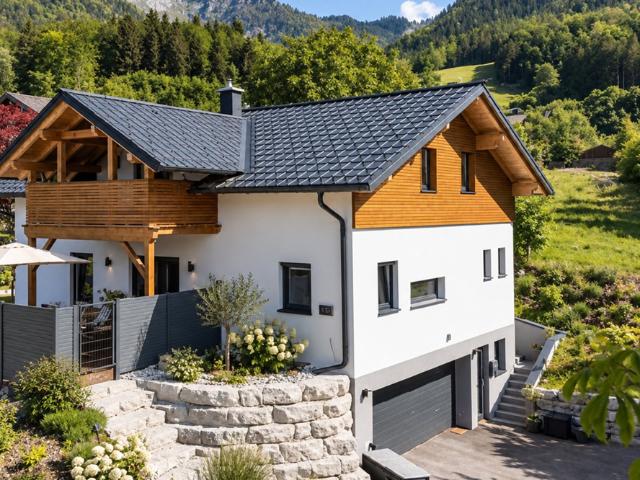 Salzkammergut! Einfamilienhaus in Panorama Sonnenlage am glitzernden Wolfgangsee