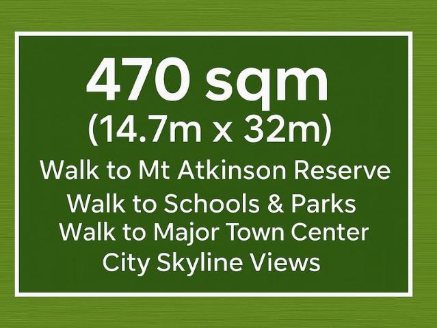 Rare North East Facing Block with City Skyline Views and Laneway Access