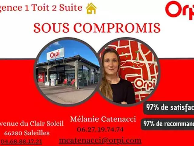 Saleilles 66280 Achat / Vente maison 5 pièces t5 jardin