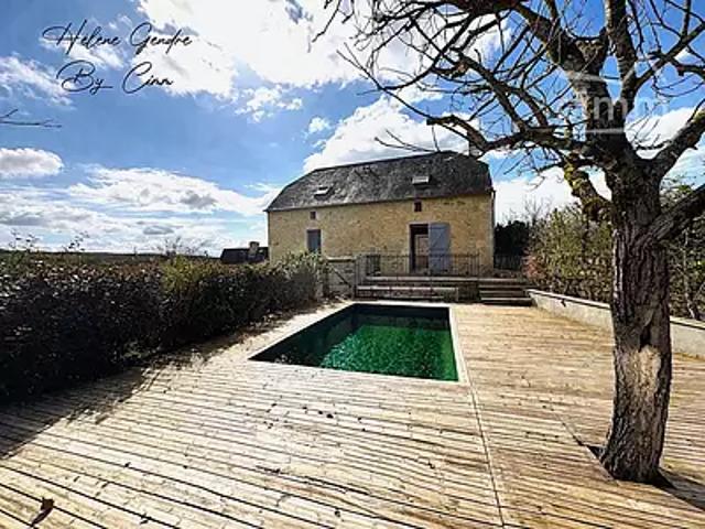 Salignac Eyvigues 24590 Achat / Vente maison 4 pièces t4 piscine