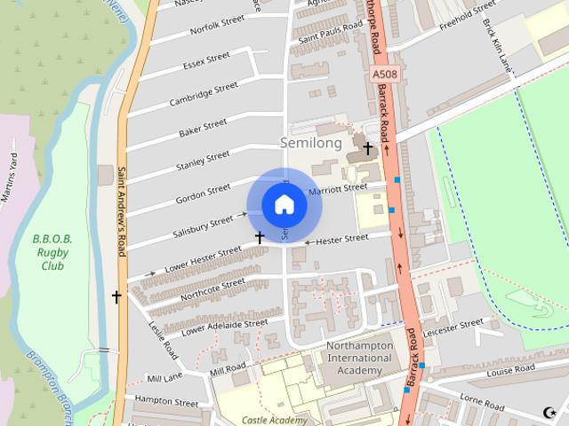 Salisbury Street, Semilong, NN2
