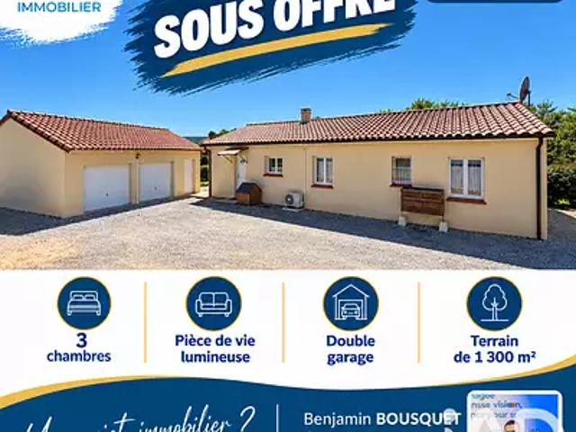 Salles Courbatiès 12260 Achat / Vente maison 4 pièces t4