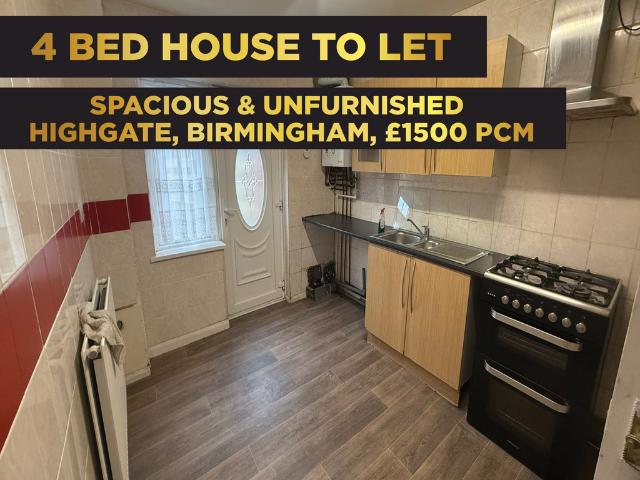 Salop Street, Birmingham B12 4 bed end of terrace house to rent £1,500 pcm £346 pw