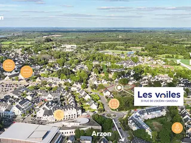 Sarzeau 56370 Programme neuf appartement neuf à vendre t2