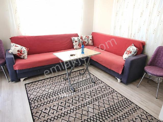 Sarıçam Çarkıpare'de Kiralık Eşyalı Modern 1+1 Daire