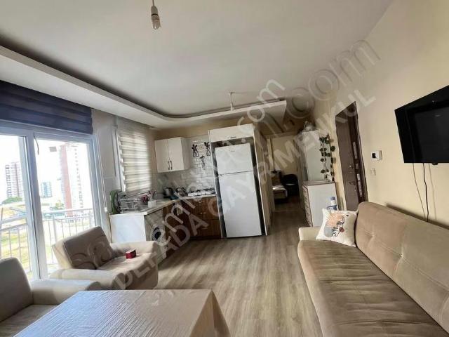 Sarıçam Stad Civarında Eşyalı 1+1 Daire