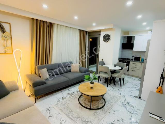 Sarısu'da 2+1 Lüks Eşyalı Kapalı Otopark&ebevyn Banyolu Daire!