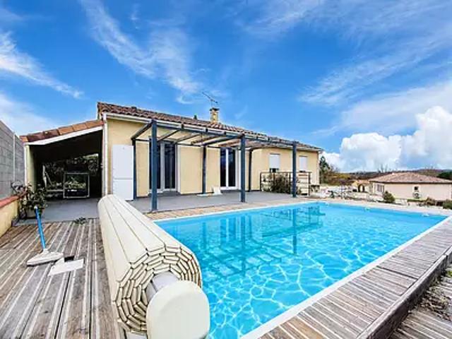 Saramon 32450 Achat / Vente maison 5 pièces t5 au dernier étage piscine